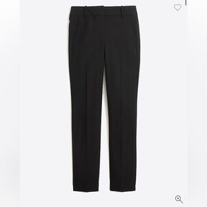 J. Crew Factory Slim Ruby Pant in Black Twill  NWT